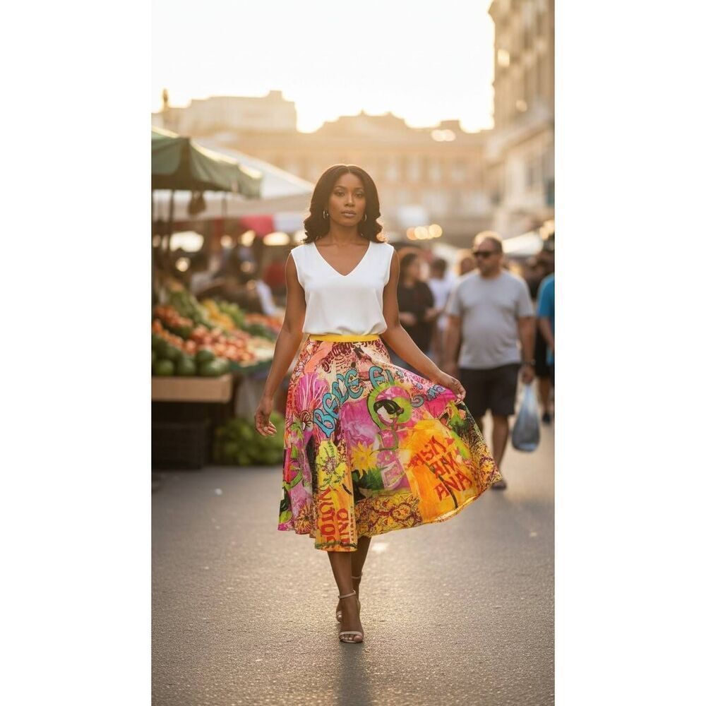 Boho dance skirt